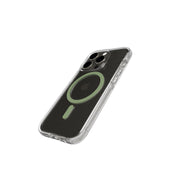 FlexQuartz - Apple iPhone 15 Pro Case MagSafe Compatible - Green