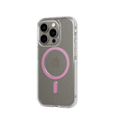 FlexQuartz - Apple iPhone 15 Pro Case MagSafe Compatible - Pink