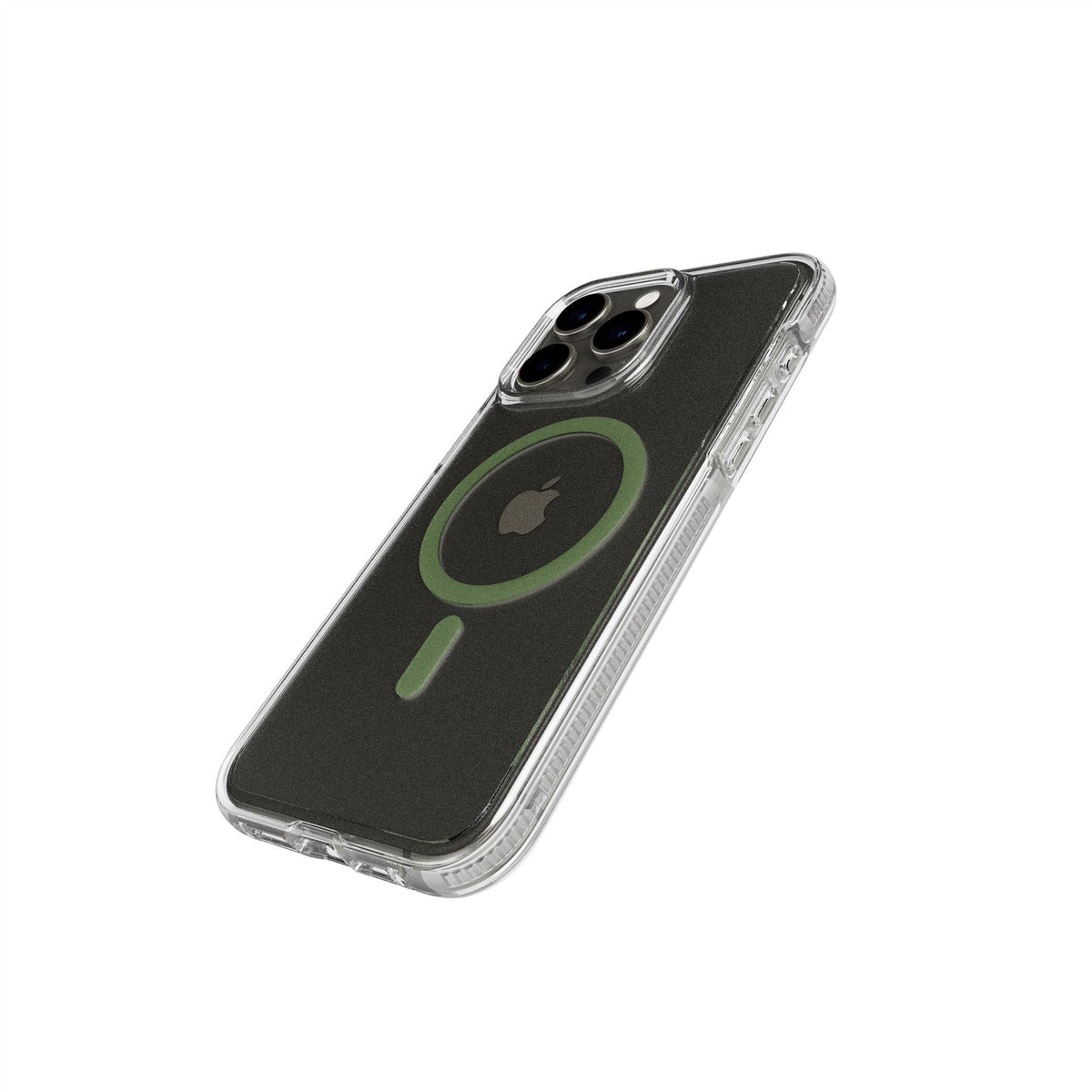FlexQuartz - Apple iPhone 15 Pro Max Case MagSafe Compatible - Green