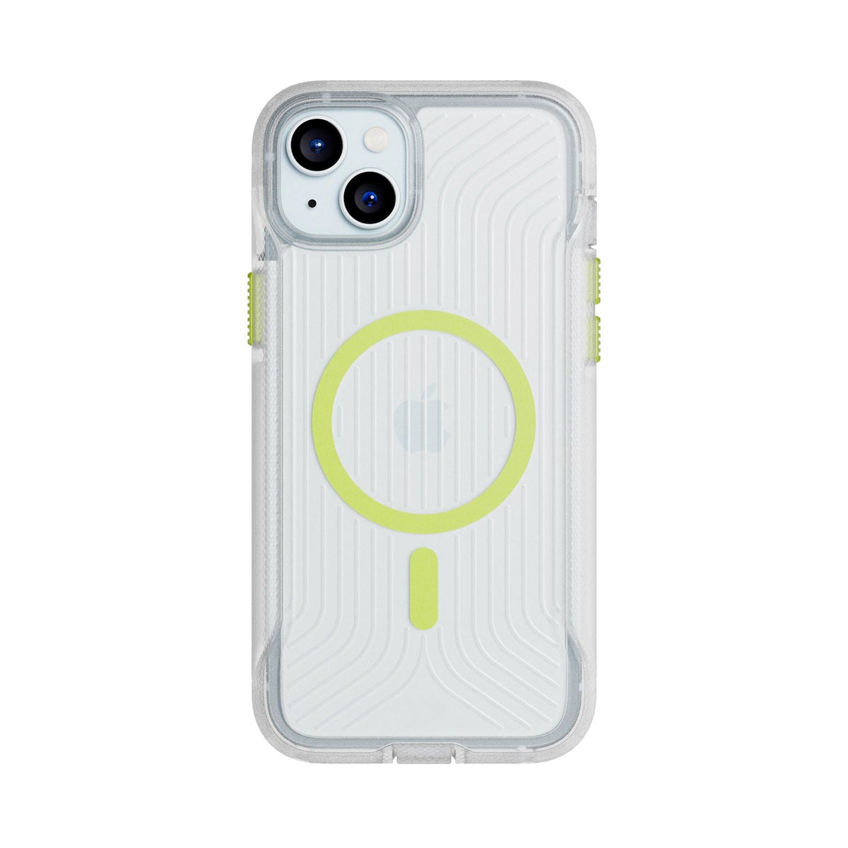 FlexPro - Apple iPhone 15 Plus Case MagSafe Compatible - Clear Glow in the Dark