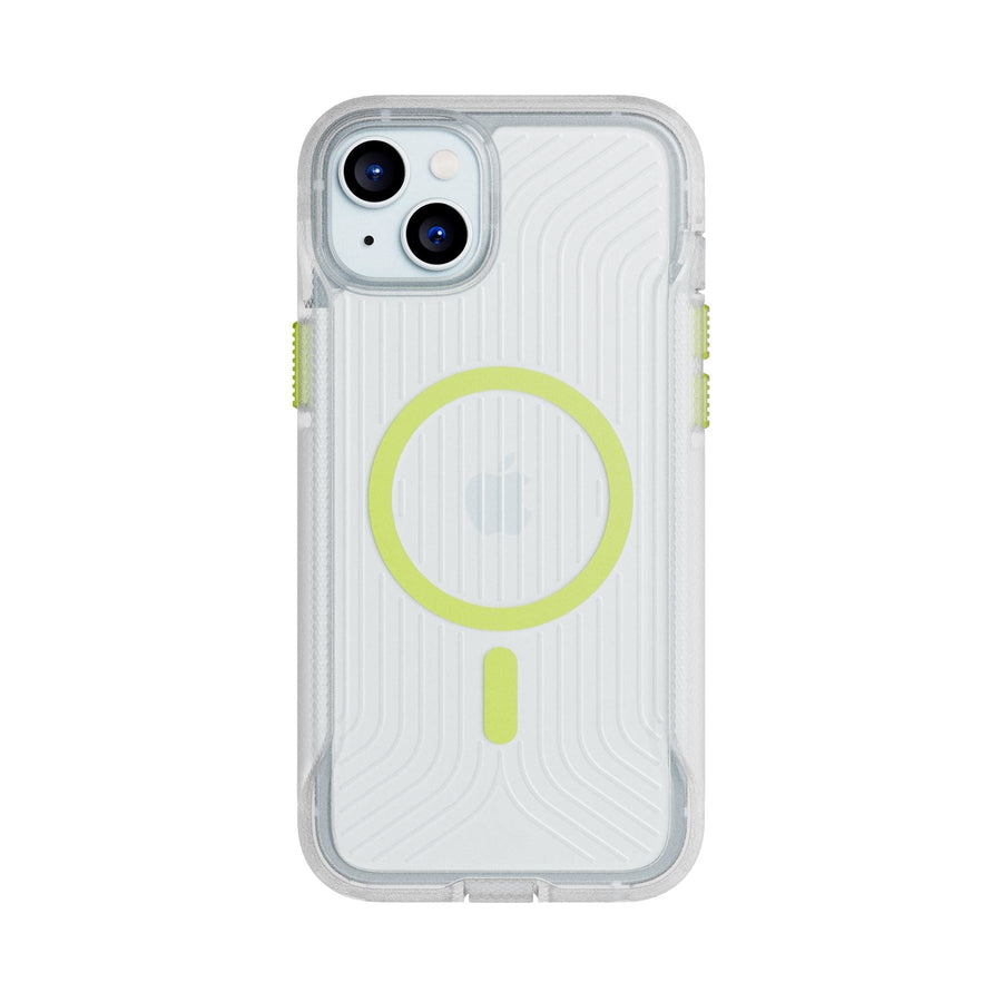 FlexPro - Apple iPhone 15 Plus Case MagSafe Compatible - Clear Glow in the Dark