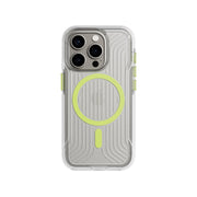 FlexPro - Apple iPhone 15 Pro Case MagSafe Compatible - Clear Glow in the Dark