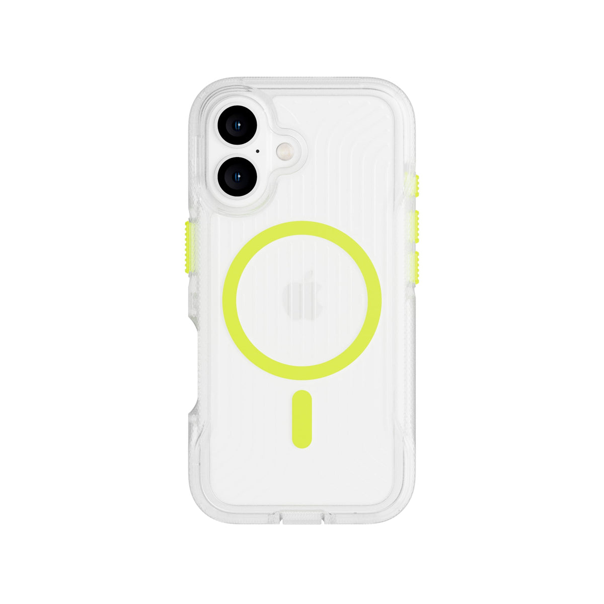 FlexPro - Apple iPhone 16 Case MagSafe Compatible  - Neon Green Glow in the Dark