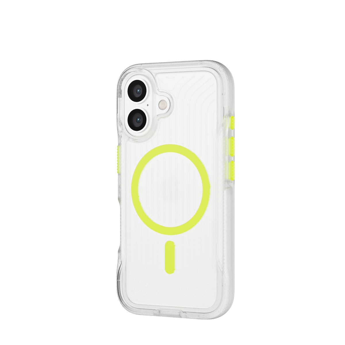 FlexPro - Apple iPhone 16 Case MagSafe Compatible  - Neon Green Glow in the Dark