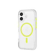 FlexPro - Apple iPhone 16 Case MagSafe Compatible  - Neon Green Glow in the Dark