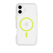 FlexPro - Apple iPhone 16 Plus Case MagSafe Compatible - Neon Green Glow in the Dark