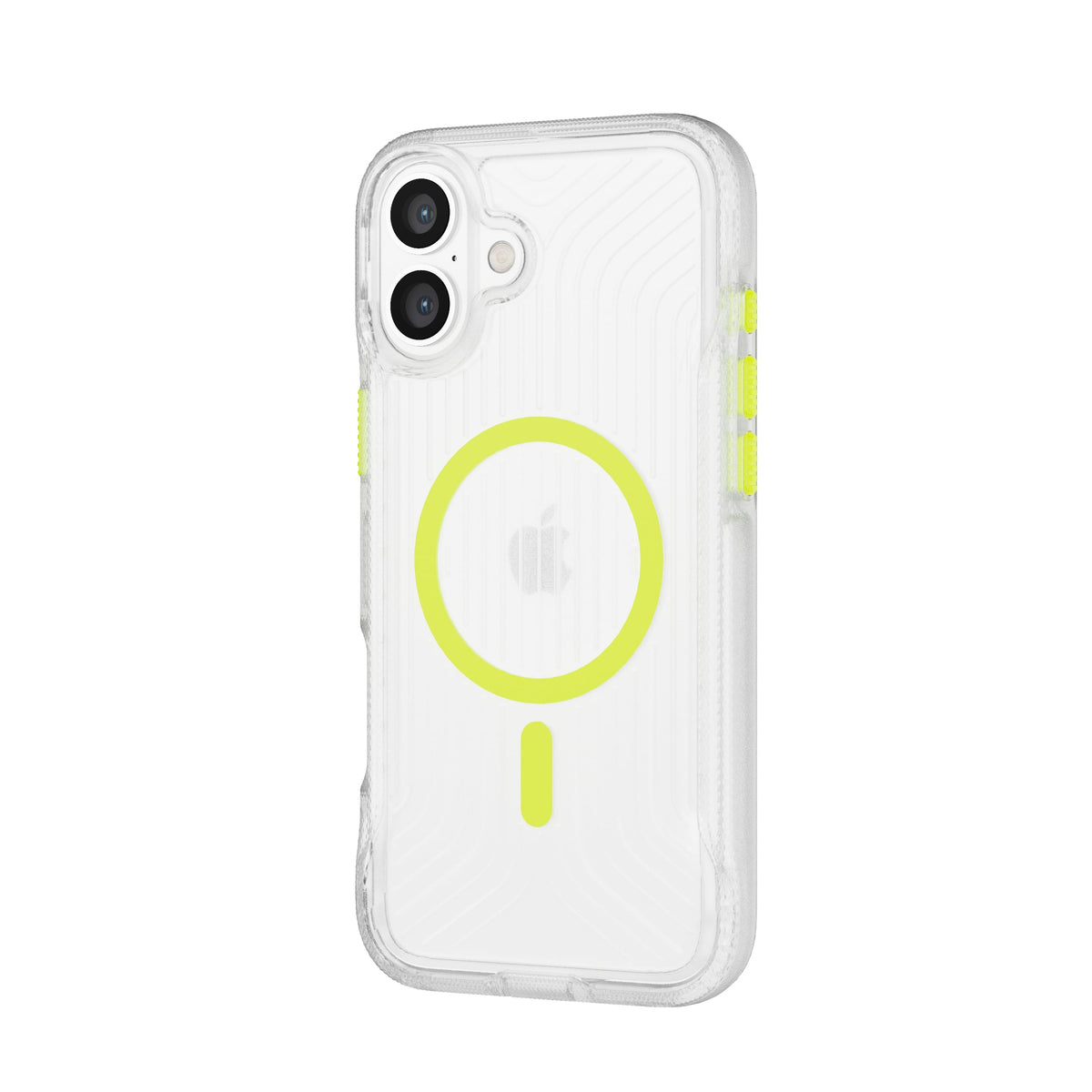 FlexPro - Apple iPhone 16 Plus Case MagSafe Compatible - Neon Green Glow in the Dark