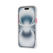 FlexPro - Apple iPhone 16 Plus Case MagSafe Compatible - Neon Pink/Orange Glow in the Dark