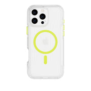FlexPro - Apple iPhone 16 Pro Max Case MagSafe Compatible - Neon Green Glow in the Dark