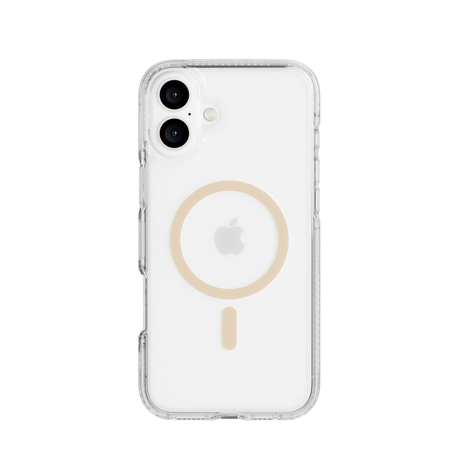 FlexQuartz - Apple iPhone 16 Plus Case MagSafe Compatible - Gold