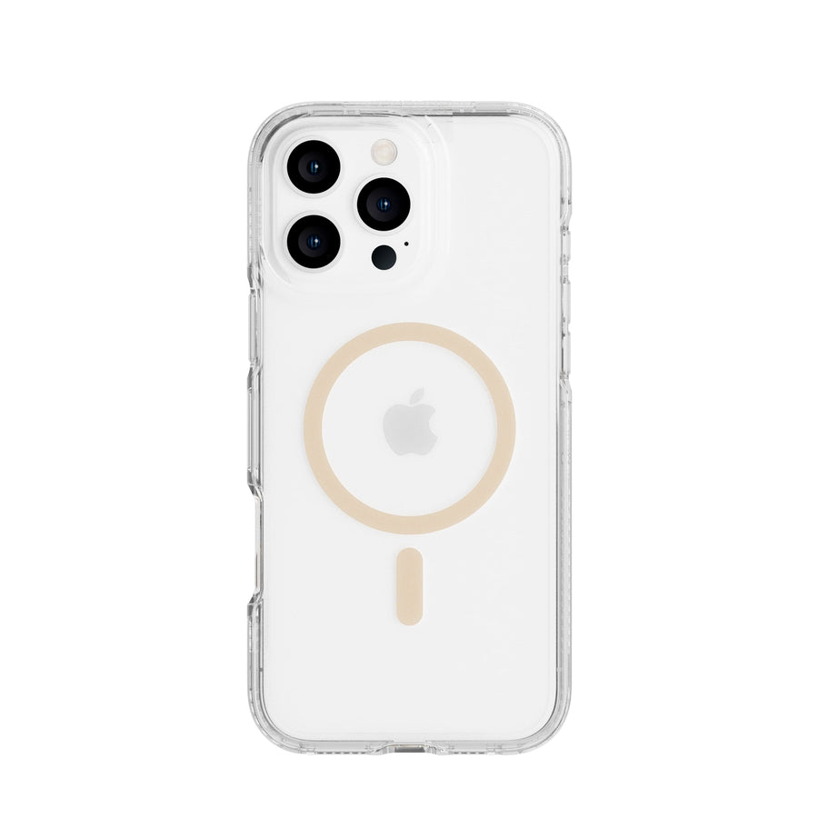 FlexQuartz - Apple iPhone 16 Pro Max Case MagSafe Compatible - Gold