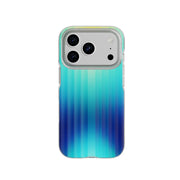 FlexQuartz MagSafe - Apple iPhone 17 Pro Case - Ombre Blue/Green