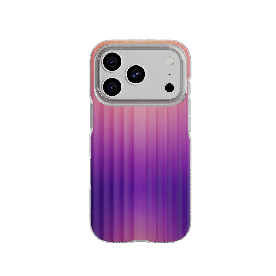 FlexQuartz MagSafe - Apple iPhone 17 Pro Case - Ombre Purple/Pink