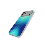 FlexQuartz MagSafe - Apple iPhone 17 Pro Max Case - Ombre Blue/Green