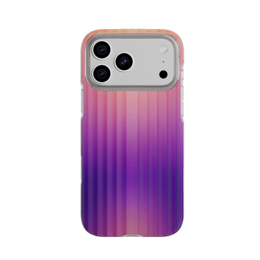 FlexQuartz MagSafe - Apple iPhone 17 Pro Max Case - Ombre Purple/Pink