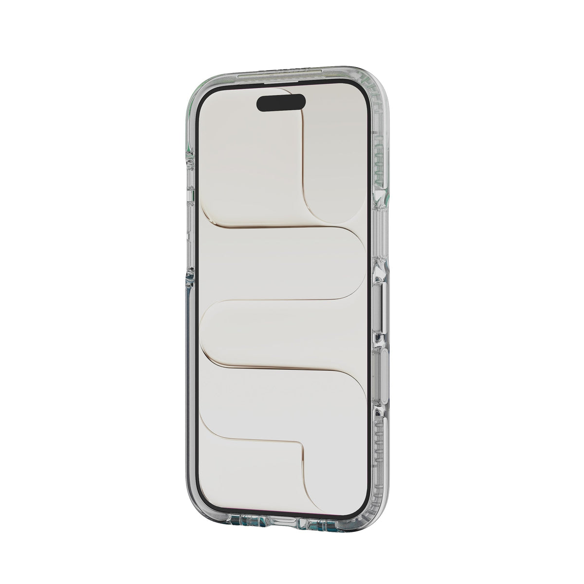 FlexQuartz MagSafe - Apple iPhone Air Case - Ombre Blue/Green