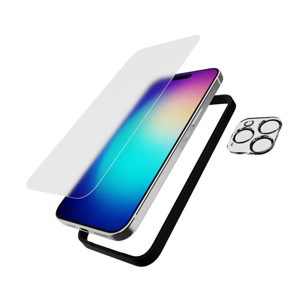 ImpactGlass - Apple iPhone 15 Pro Max Anti Glare Screen with Camera Protector