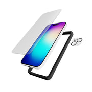 ImpactGlass + Camera Protector - Apple iPhone 15/14/13 Screen/Camera Protection Bundle - Clear