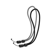 Wrist Lanyard Bundle (2-pack) - Universal Wrist Strap - Black & Grey